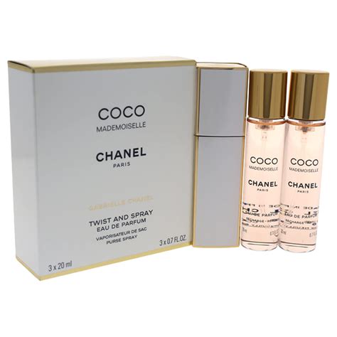 travel size coco chanel mademoiselle|coco mademoiselle travel refills.